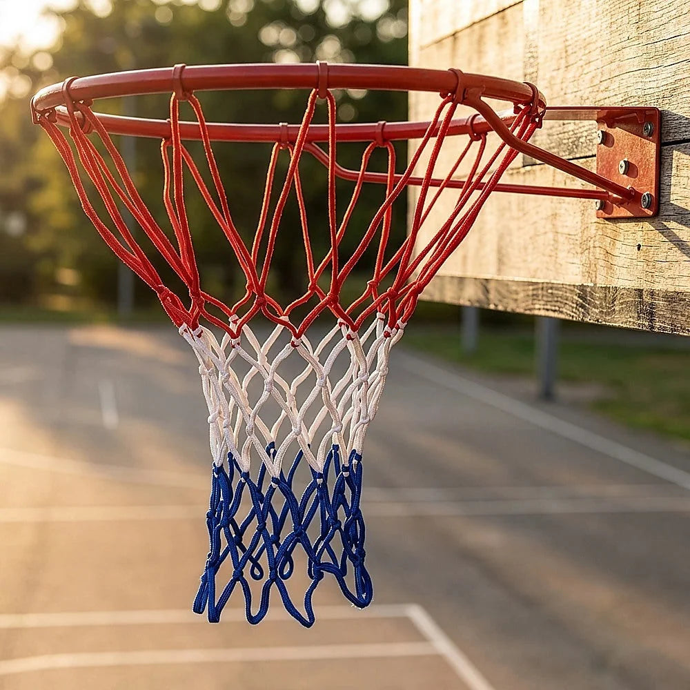 Wall Mounted Basketball Hoop Pro Size with Ring Goal Net