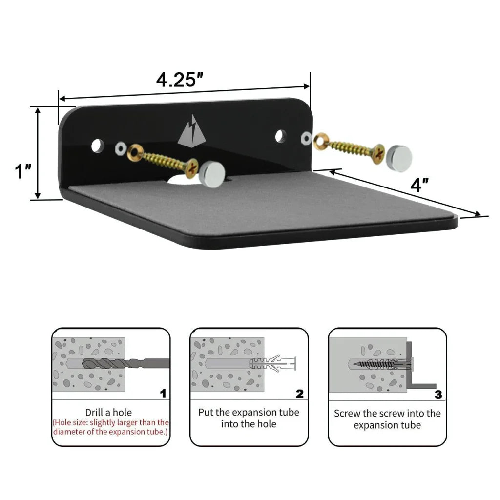 Wall-mounted Bluetooth Speaker Bracket with Phone Charging