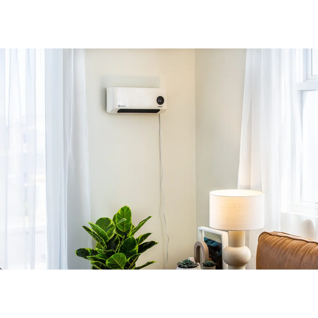 Wall-Mounted Heater & Fan with Remote Control - Appliances