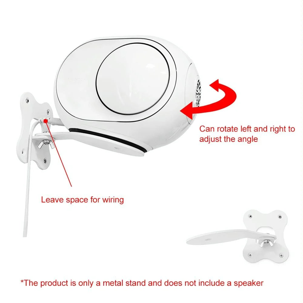 Wall-Mounted Metal Bracket For Devialet Phantom Ii 95Db Bluetooth Speaker-1915197538873511939