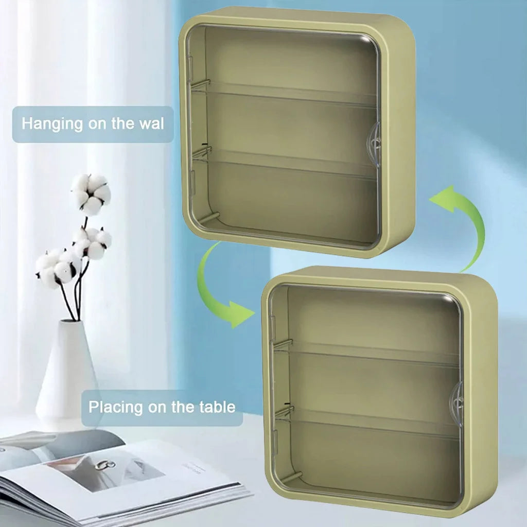 Wall Mounted Showcase Acrylic Figures Toys Display Case