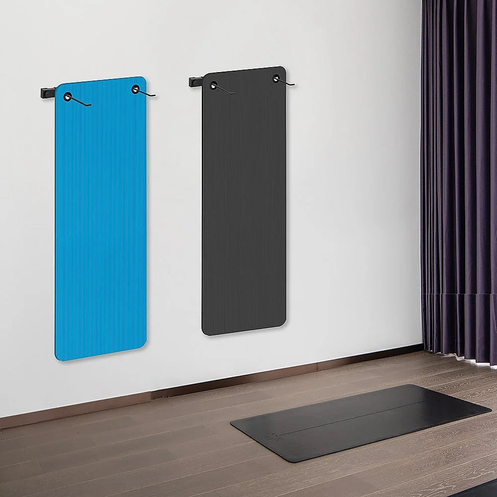Wall-Mounted Yoga Mat & Gymnastics Equipment Storage Rack