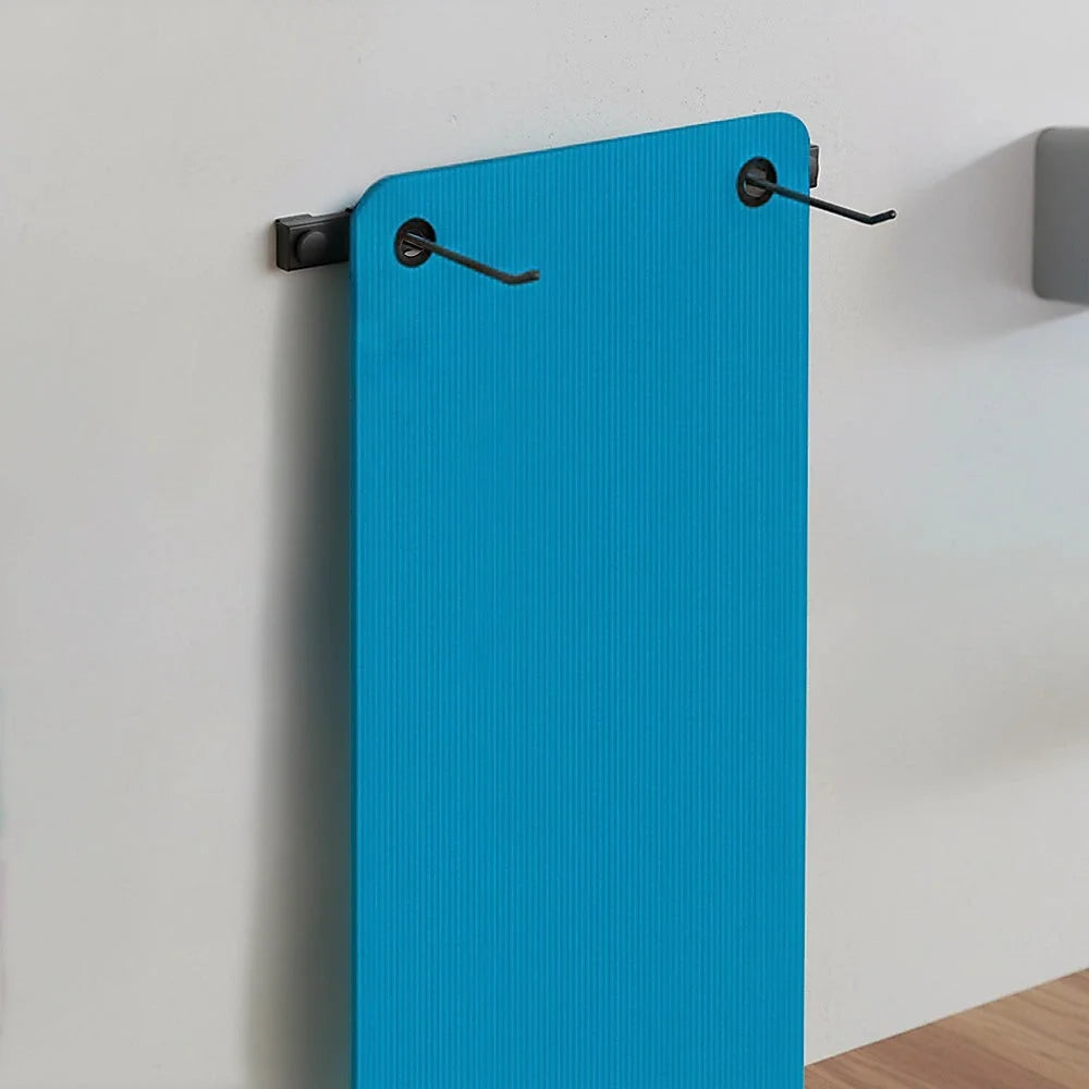 Wall-Mounted Yoga Mat & Gymnastics Equipment Storage Rack