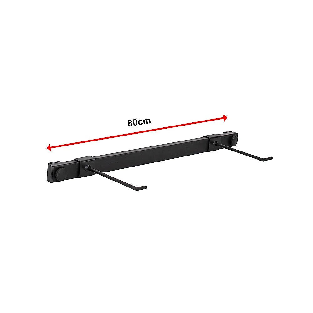 Wall-Mounted Yoga Mat & Gymnastics Equipment Storage Rack