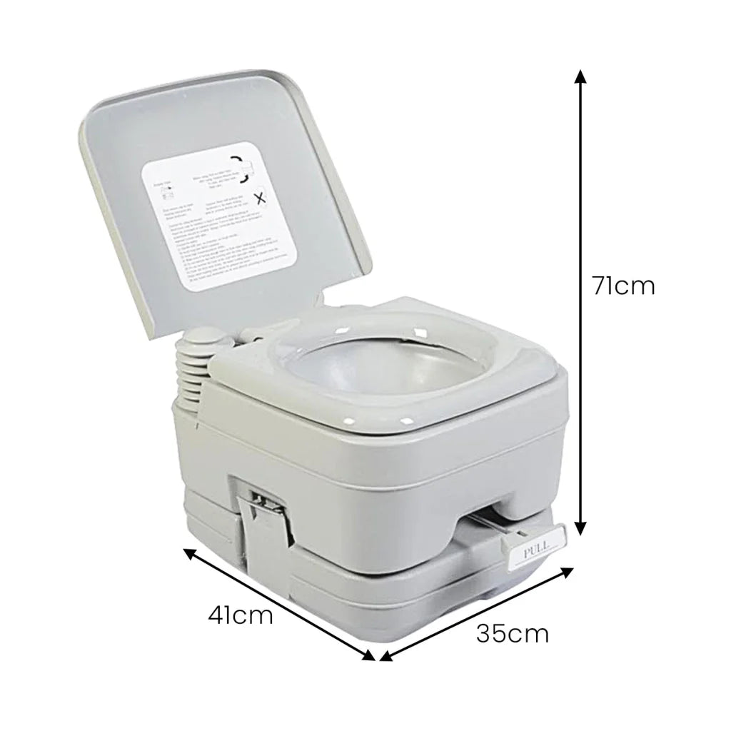 Wallaroo 10l Camping Portable Toilet - Outdoor Recreation >