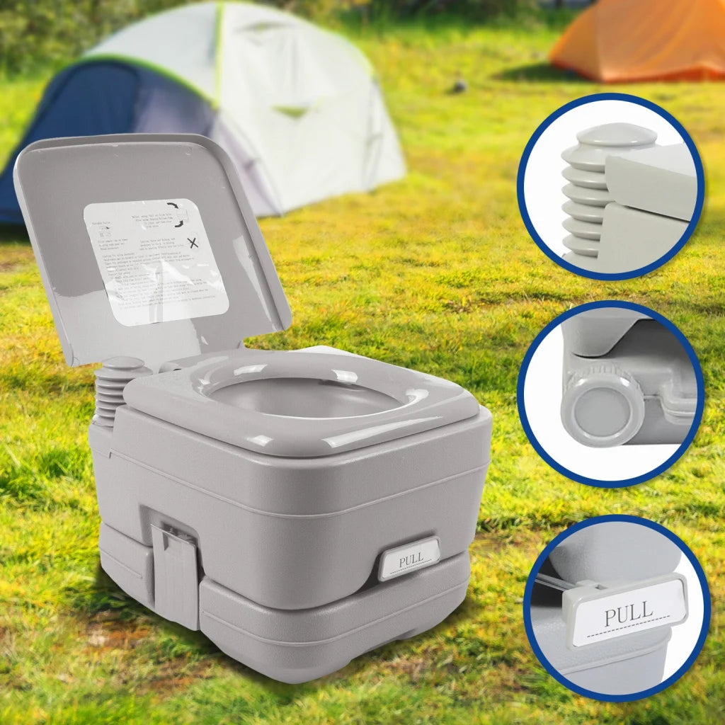 Wallaroo 10l Camping Portable Toilet - Outdoor Recreation >