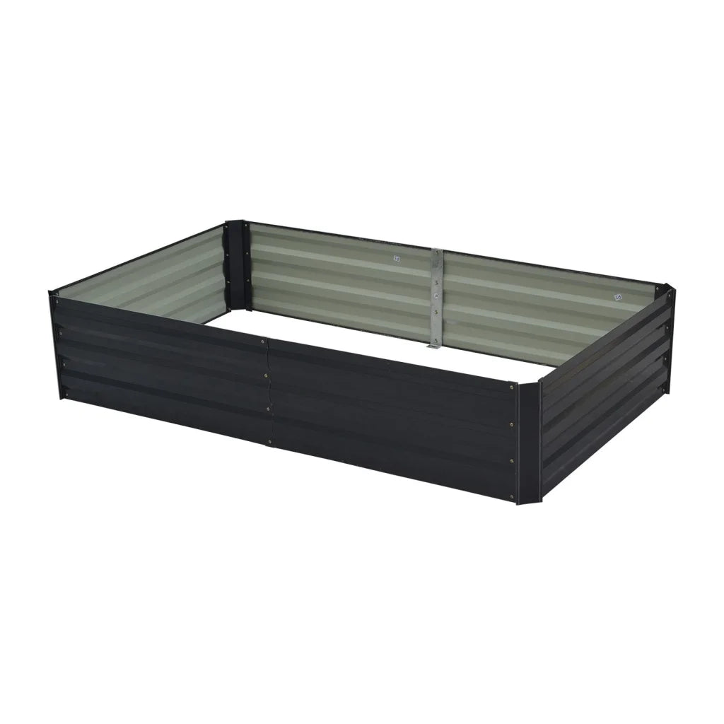 Wallaroo 150 x 90 x 30cm Galvanized Steel Garden Bed