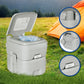 Wallaroo 20l Camping Portable Toilet Press Flush Pump