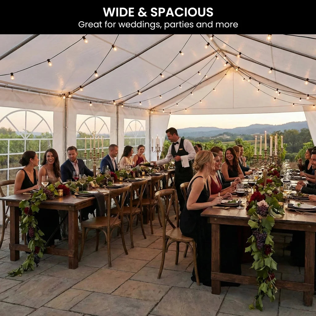 Wallaroo 6x6m Outdoor Event Marquee Gazebo Party Wedding