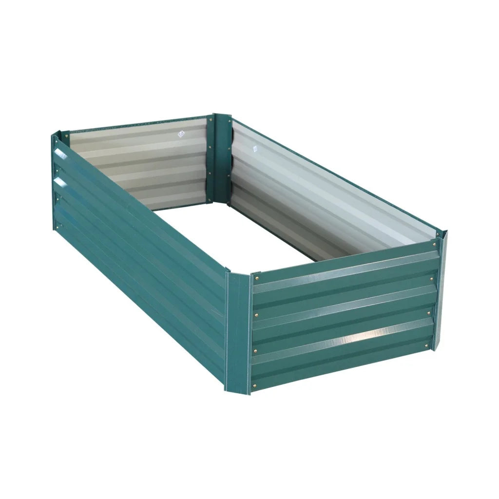 Wallaroo Garden Bed 120 x 60 x 30cm Galvanized Steel
