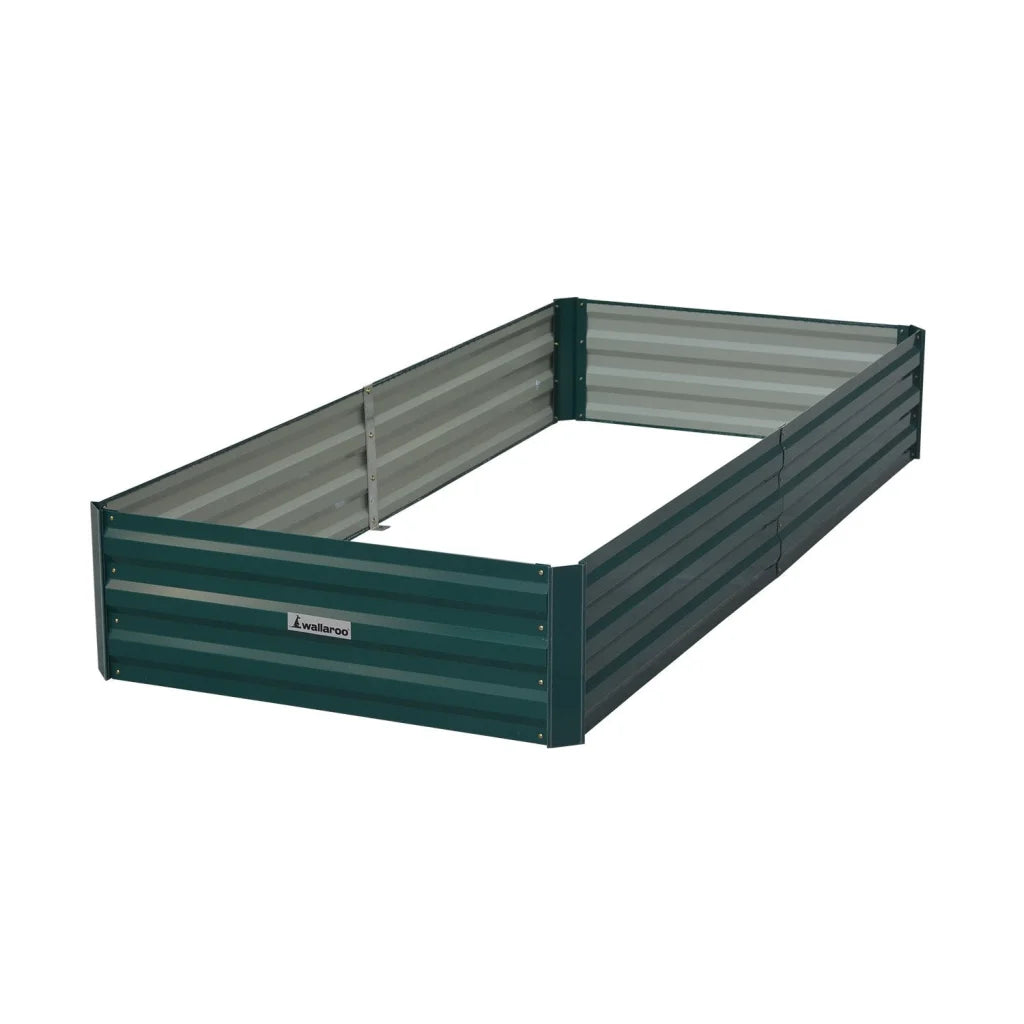 Wallaroo Garden Bed 210 x 90 x 30cm Galvanized Steel