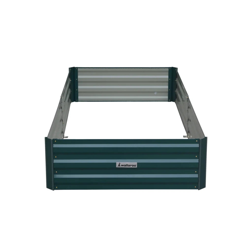 Wallaroo Garden Bed 210 x 90 x 30cm Galvanized Steel