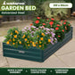 Wallaroo Garden Bed 210 x 90 x 30cm Galvanized Steel