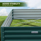 Wallaroo Garden Bed 240 x 120 x 30cm Galvanized Steel