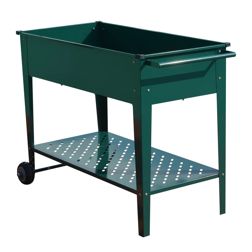 Wallaroo Garden Bed Cart Raised Planter Box 108.5 x 50.5 x