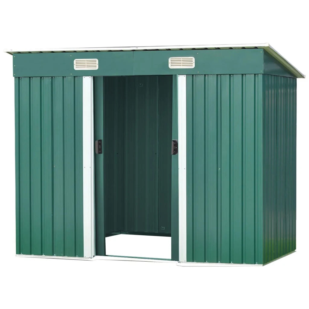 Wallaroo Garden Shed Flat 4ft x 6ft Outdoor Storage Shelter