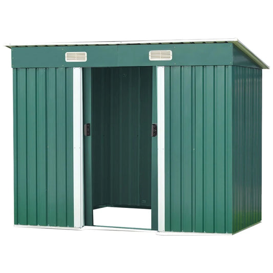 Wallaroo Garden Shed Flat 4ft x 6ft Outdoor Storage Shelter
