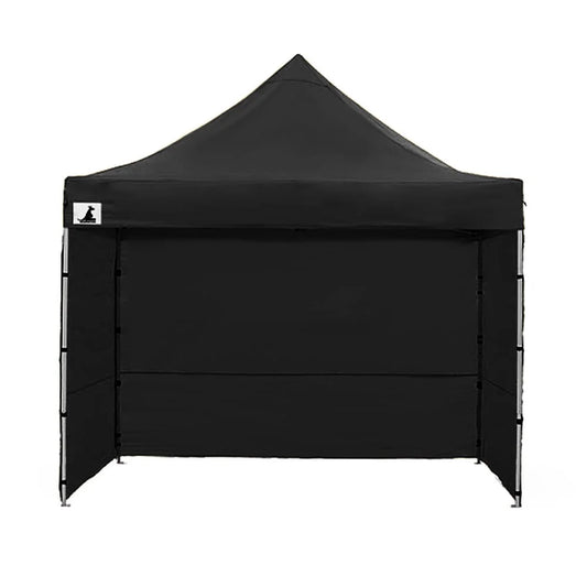 Wallaroo Gazebo Tent Marquee 3x3 PopUp Outdoor Black - Home