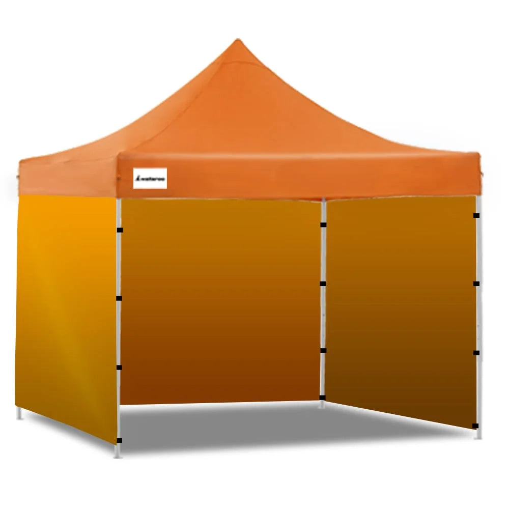 Wallaroo Gazebo Tent Marquee 3x3 PopUp Outdoor - Orange