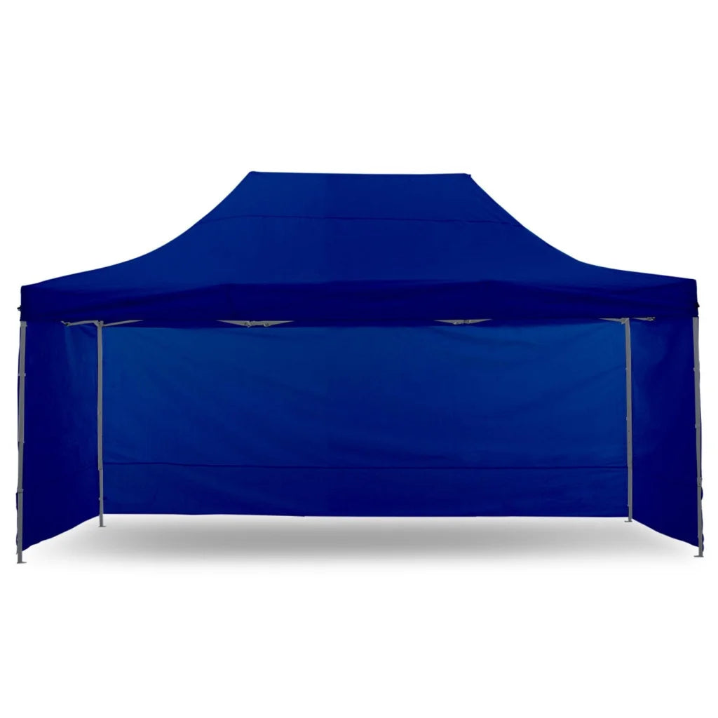 Wallaroo Gazebo Tent Marquee 3x4.5m PopUp Outdoor Blue