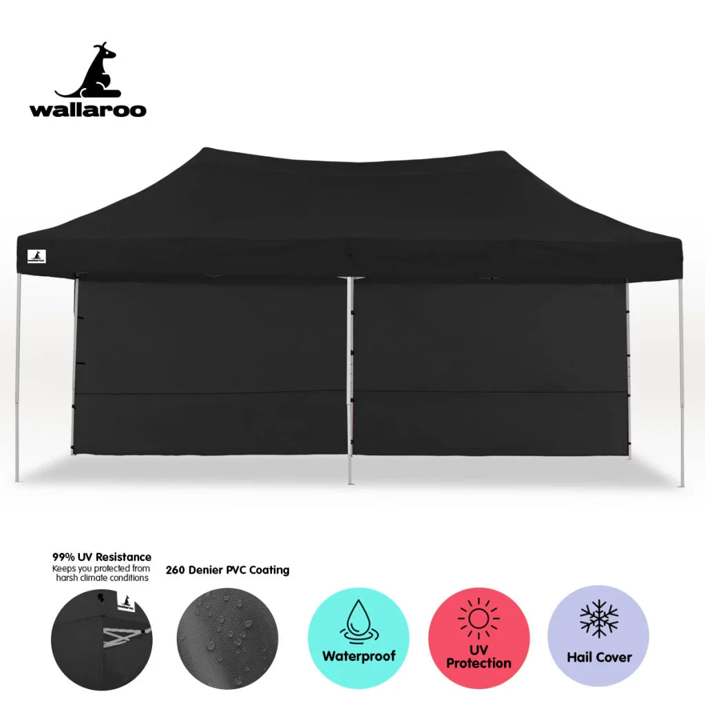 Wallaroo Gazebo Tent Marquee 3x6m PopUp Outdoor Wallaroo