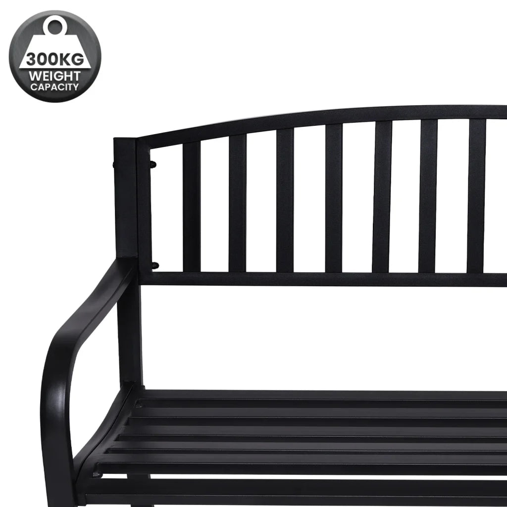 Wallaroo Steel Outdoor Garden Bench - Classic - Furniture >