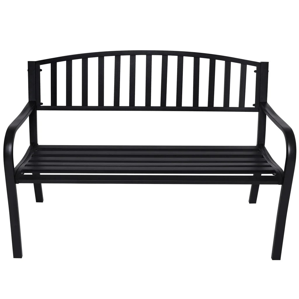 Wallaroo Steel Outdoor Garden Bench - Classic - Furniture >
