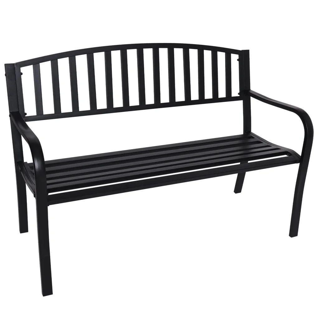 Wallaroo Steel Outdoor Garden Bench - Classic - Furniture >