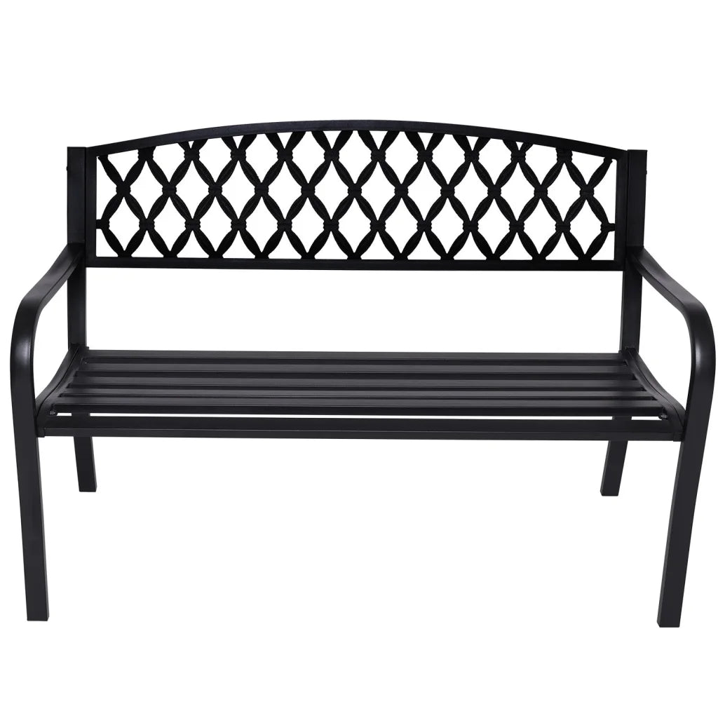 Wallaroo Steel Outdoor Garden Bench - Diamond - Baby & Kids