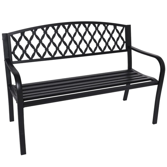 Wallaroo Steel Outdoor Garden Bench - Diamond - Baby & Kids