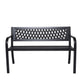 Wallaroo Steel Outdoor Garden Bench - Lattice - Furniture >