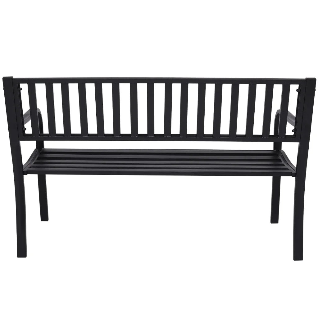 Wallaroo Steel Outdoor Garden Bench - Modern - Furniture >
