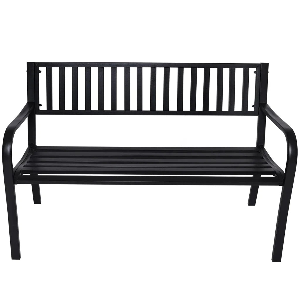 Wallaroo Steel Outdoor Garden Bench - Modern - Furniture >