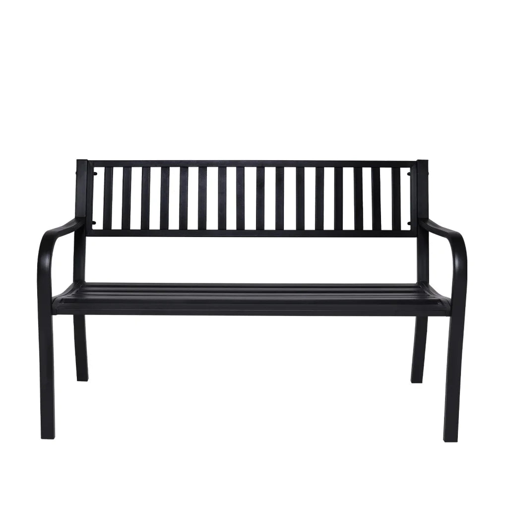 Wallaroo Steel Outdoor Garden Bench - Modern - Furniture >