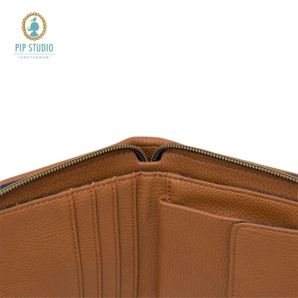 Wallet PIP Studio Flirting Birds Dark Blue Square - Home &