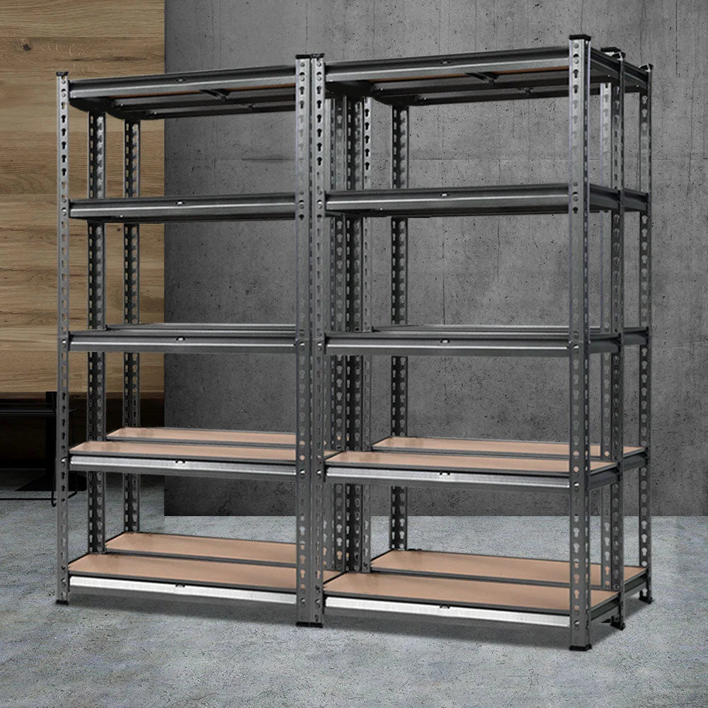Warehouse Racking Shelving Storage Rack 4X0.7M Steel Garage