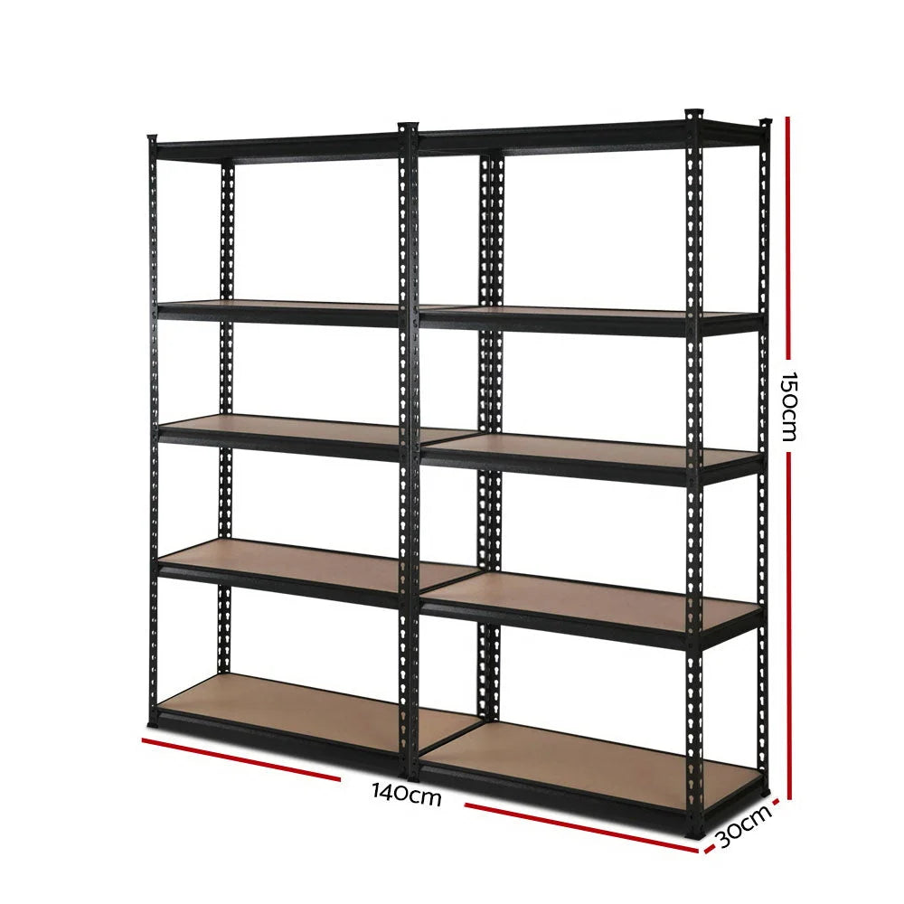 Warehouse Shelving 2x1.5M Metal Steel Racking Storage