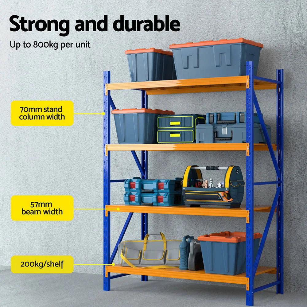 Warehouse Shelving Garage Rack 2M x 1.5M - Tools