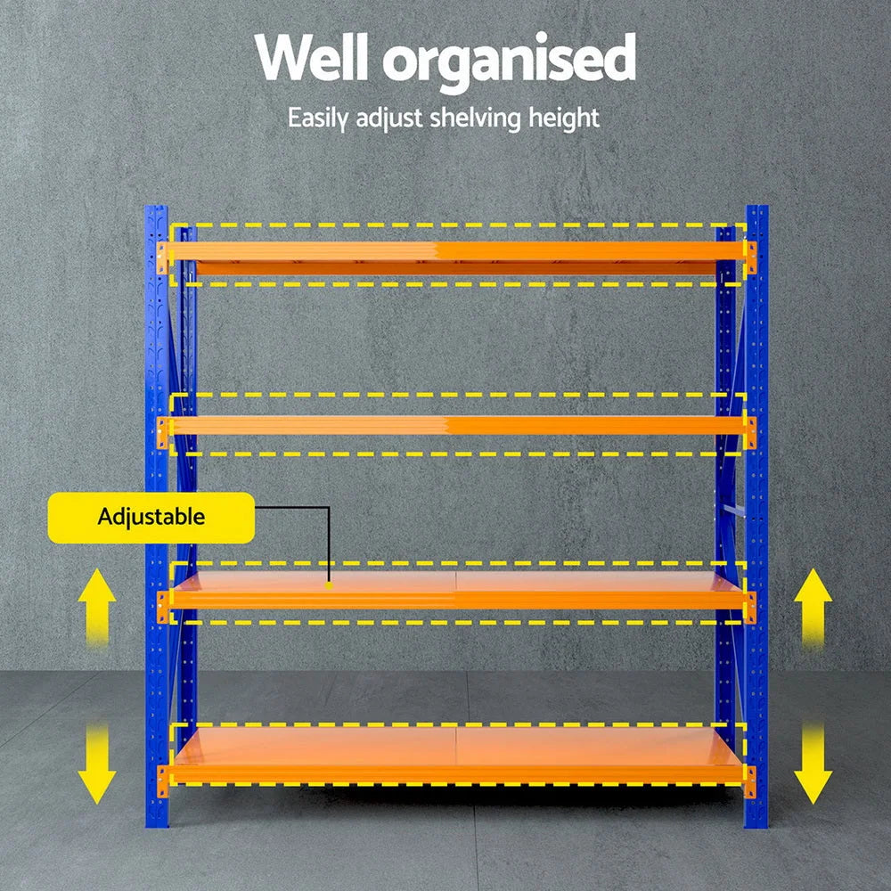 Warehouse Shelving Garage Rack 2M x 1.8M - Tools