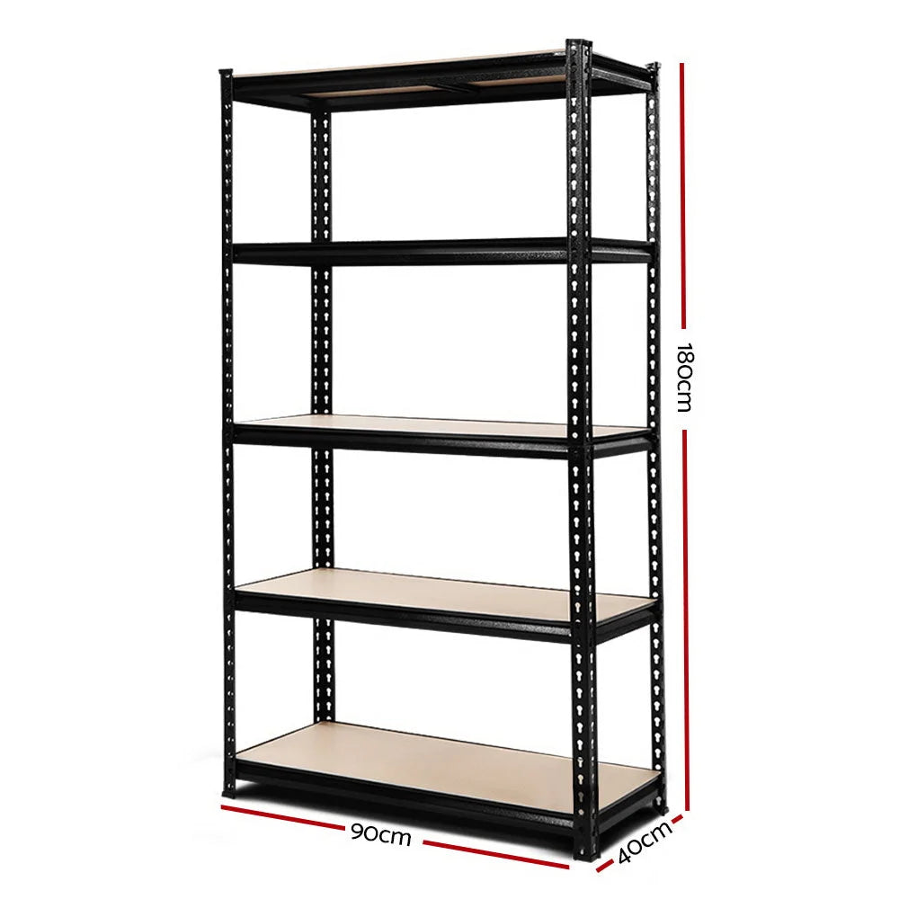 Rack with warehouse shelving shelves garage