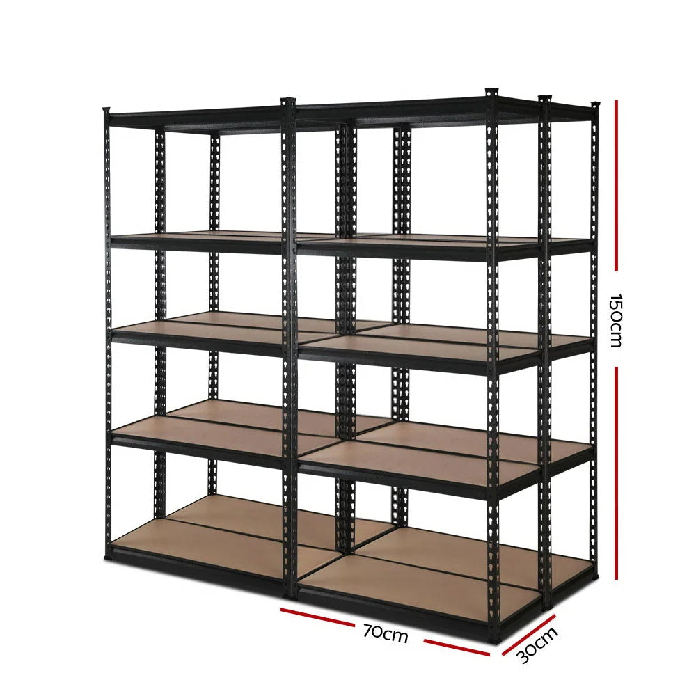 Warehouse Shelving Racking 4x1.5M Storage Garage Steel