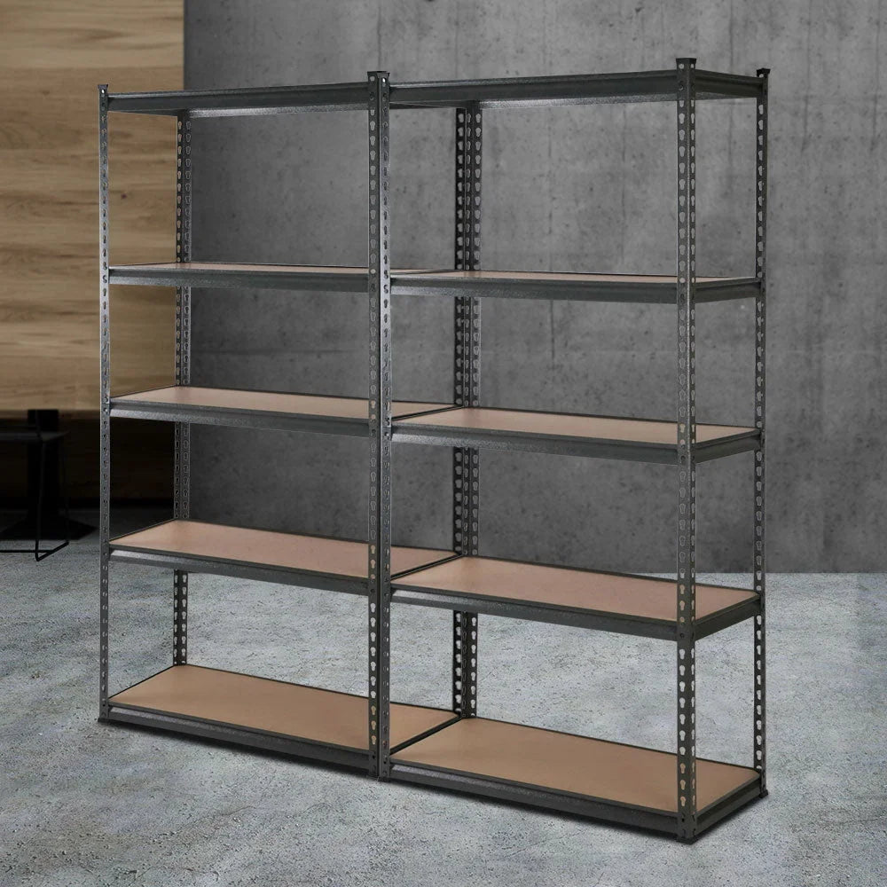 Warehouse Shelving Racking Storage Rack 2x0.9M 5-Shelves