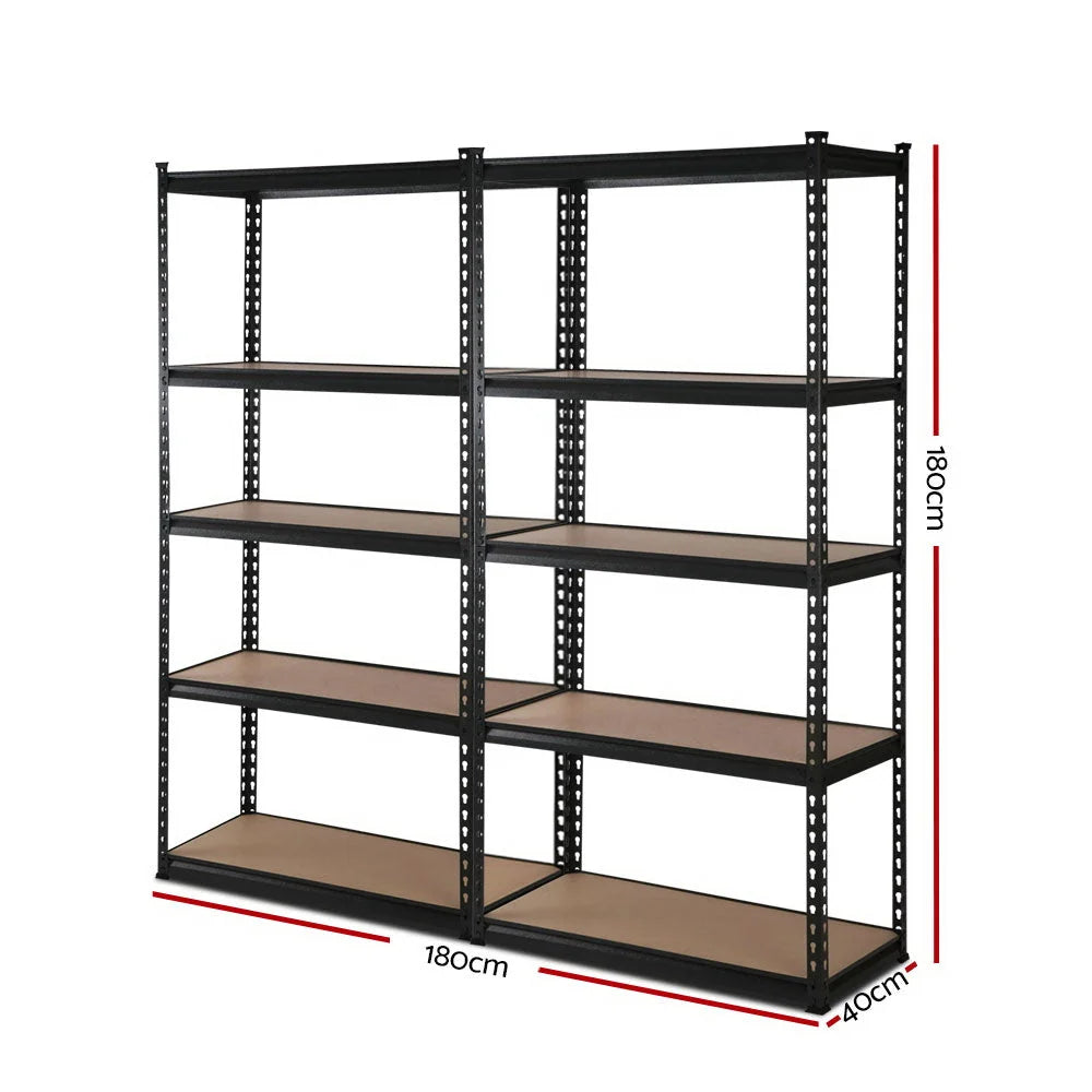 Warehouse Shelving Racking Storage Rack 2x1.8M 5-Shelves