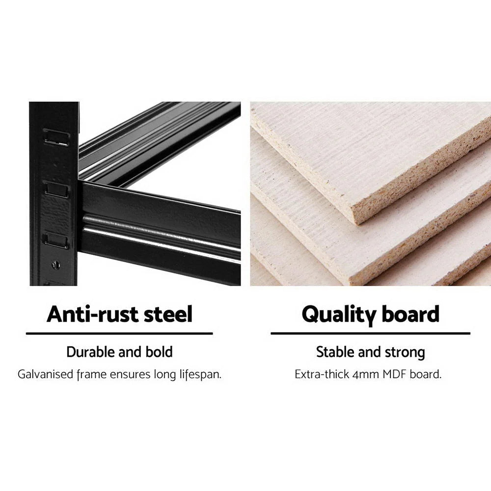 Warehouse Shelving Storage Racking 5X1.8M Steel Metal