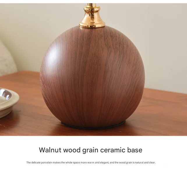 Warm Light French-Inspired Bedside Lamp - Modern Minimalist