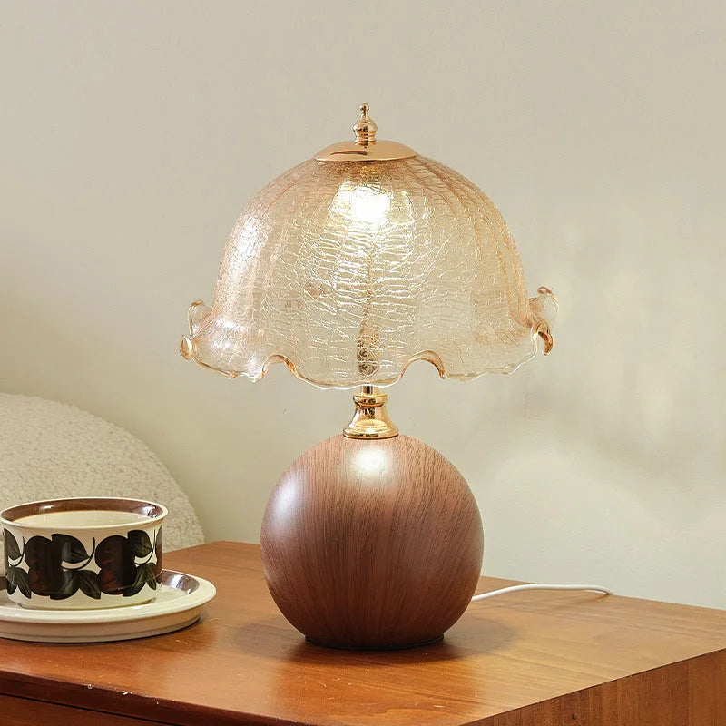 Warm Light French-Inspired Bedside Lamp - Modern Minimalist