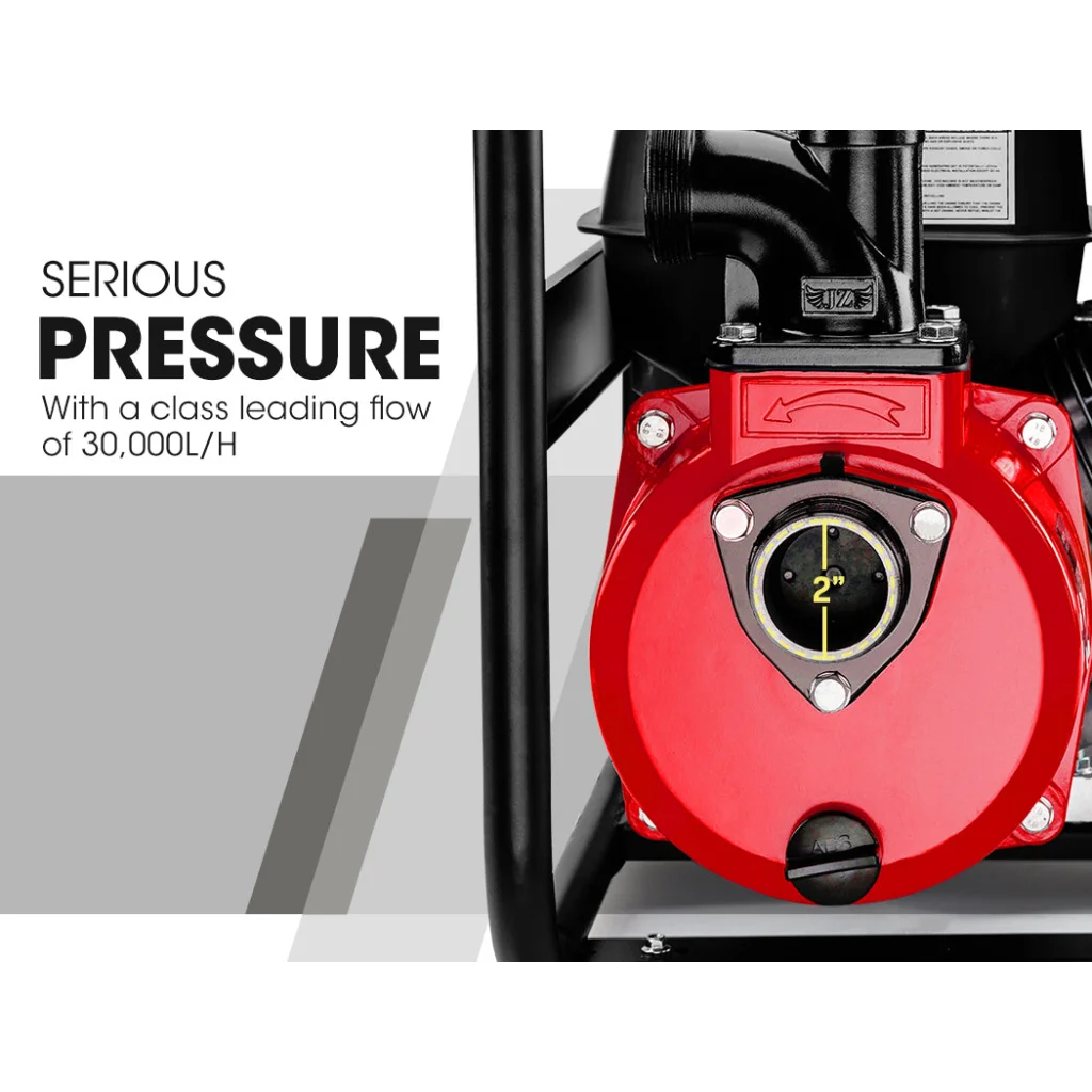 WARTON 2’’ 8HP Petrol High Flow Water Transfer Pump