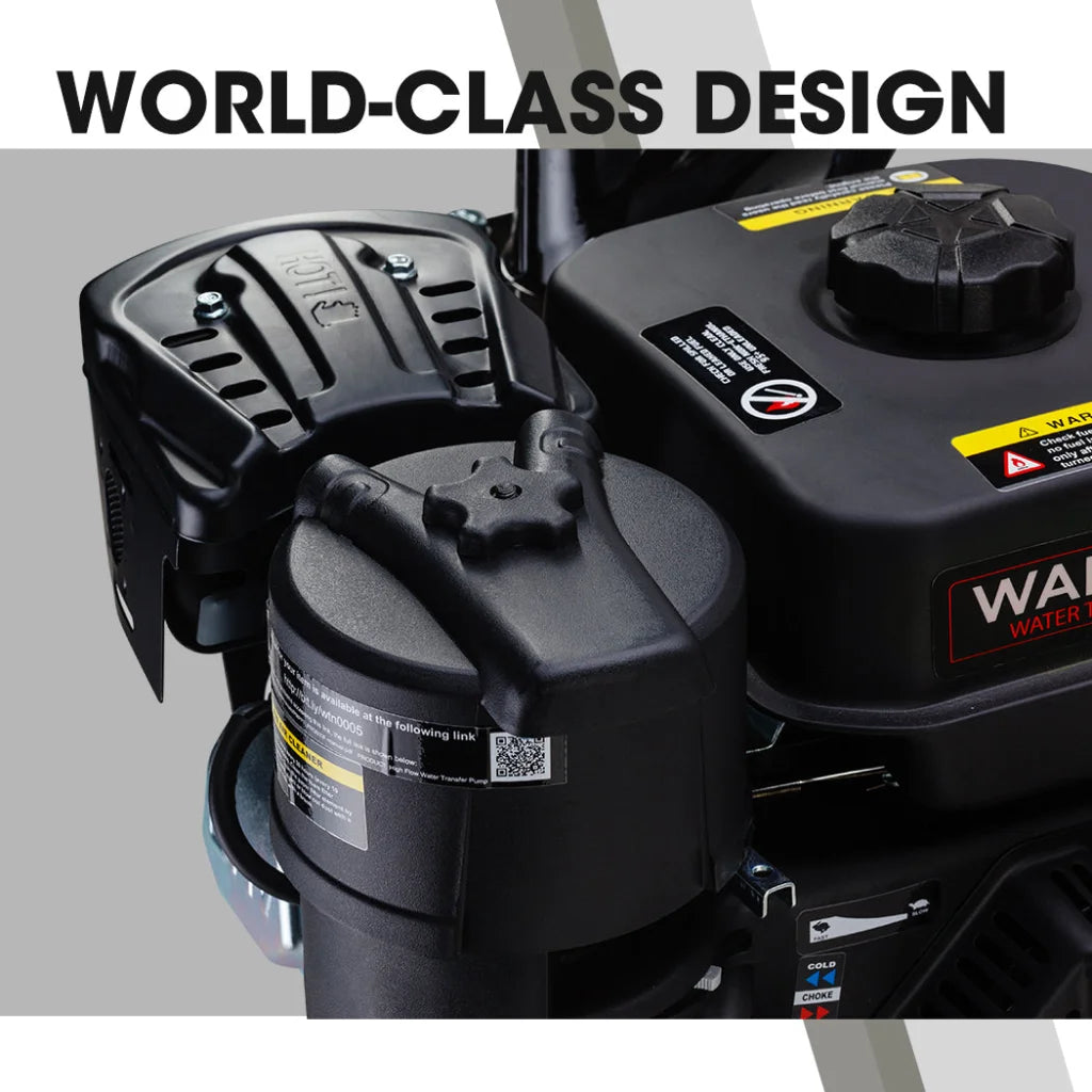 WARTON 2’’ 8HP Petrol High Flow Water Transfer Pump