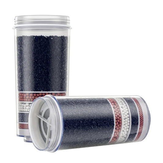 Water Cooler Filter Purifier 2 Pack Ceramic Carbon Mineral