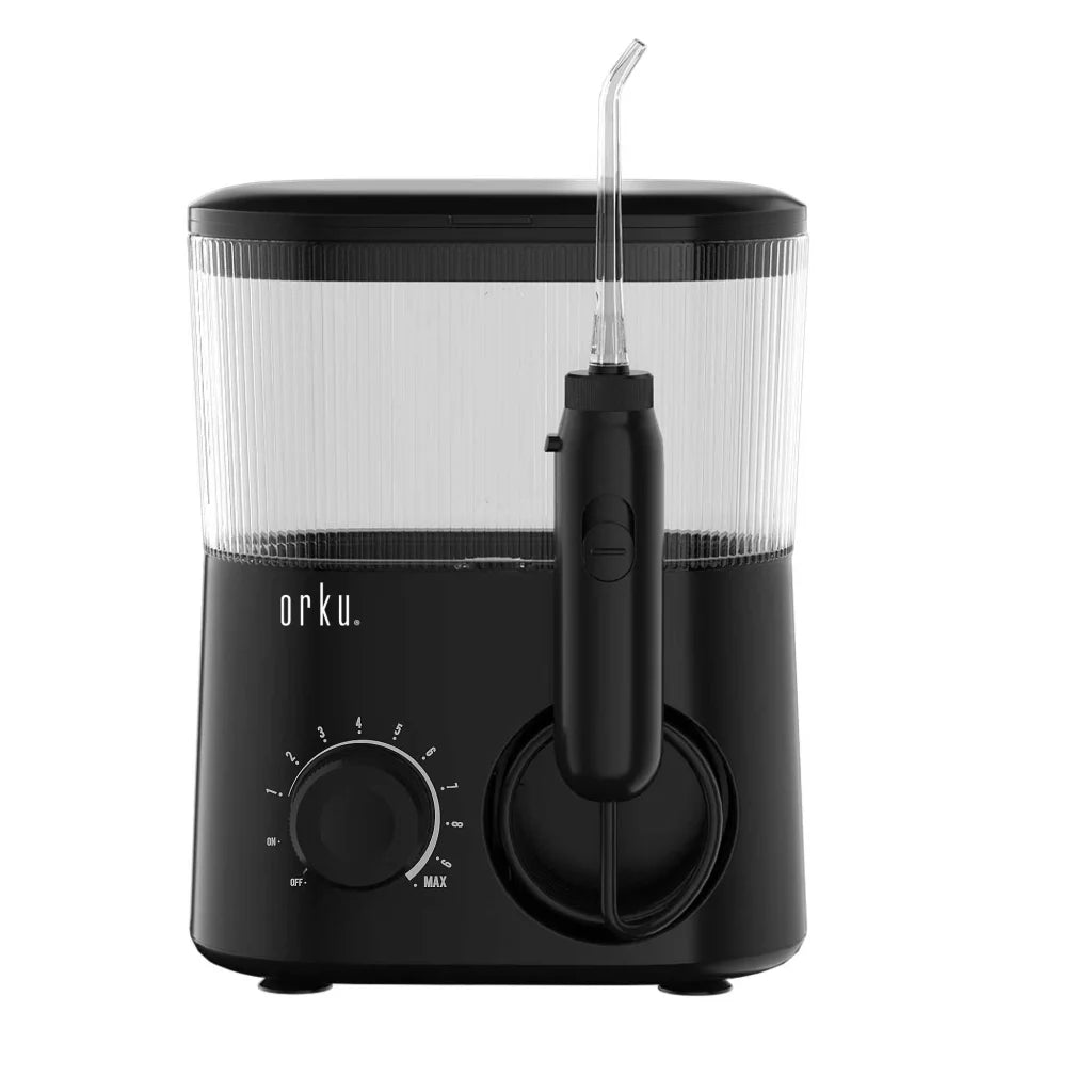 Water Jet Dental Flosser 600ml Black - Electric Oral